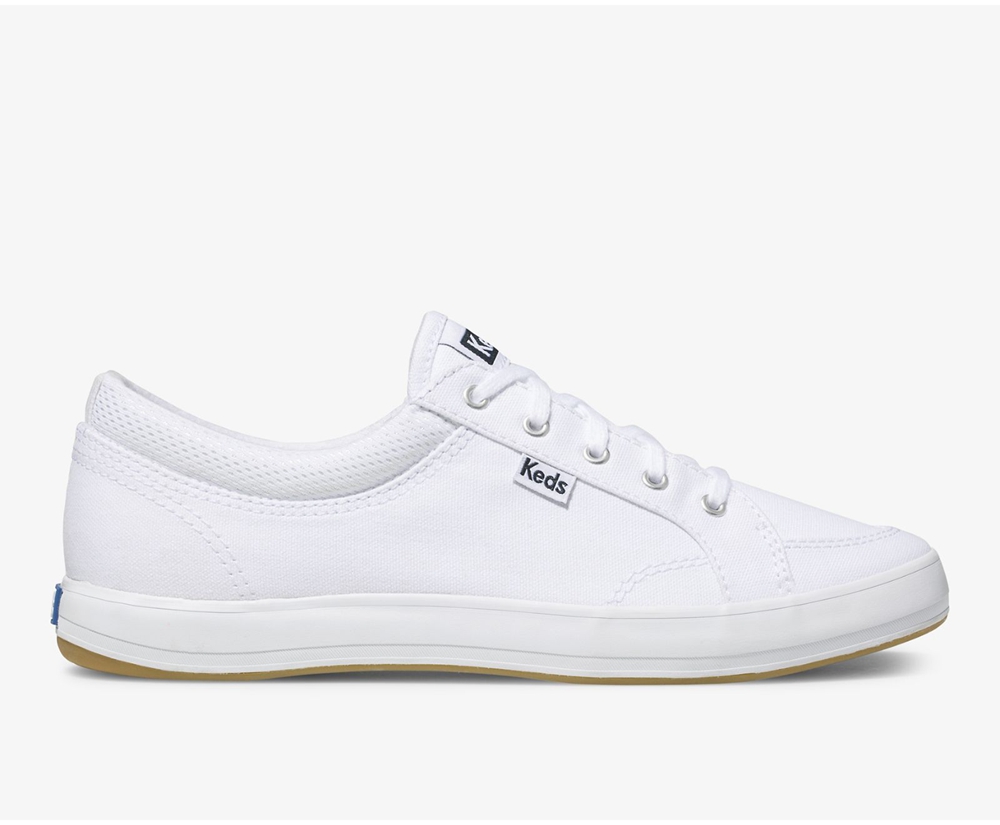 Keds Womens Sneakers White - Center - 619SJIVXN